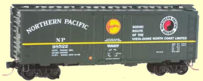 40' Standard Box Car, Plug Door