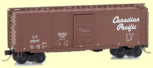 40' Standard Box Car, Plug & Sliding Door