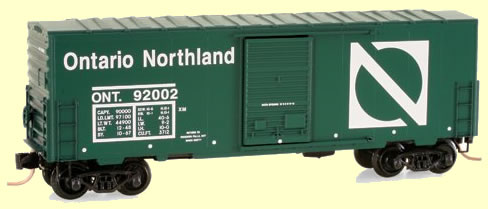 40' Standard Box Car, Single Door w/o Roofwalk