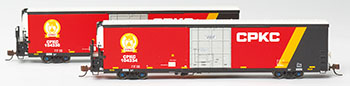 CPKC 64 Trinity Reefers