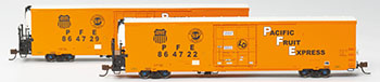 Orange PFE 64 Trinity Reefers 