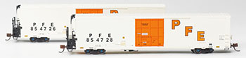 White PFE 64 Trinity Reefers
